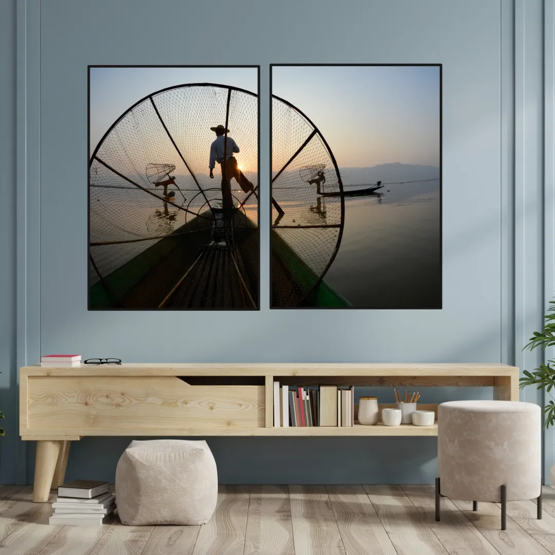 Quadro Barcos 04 - 73x103 cm