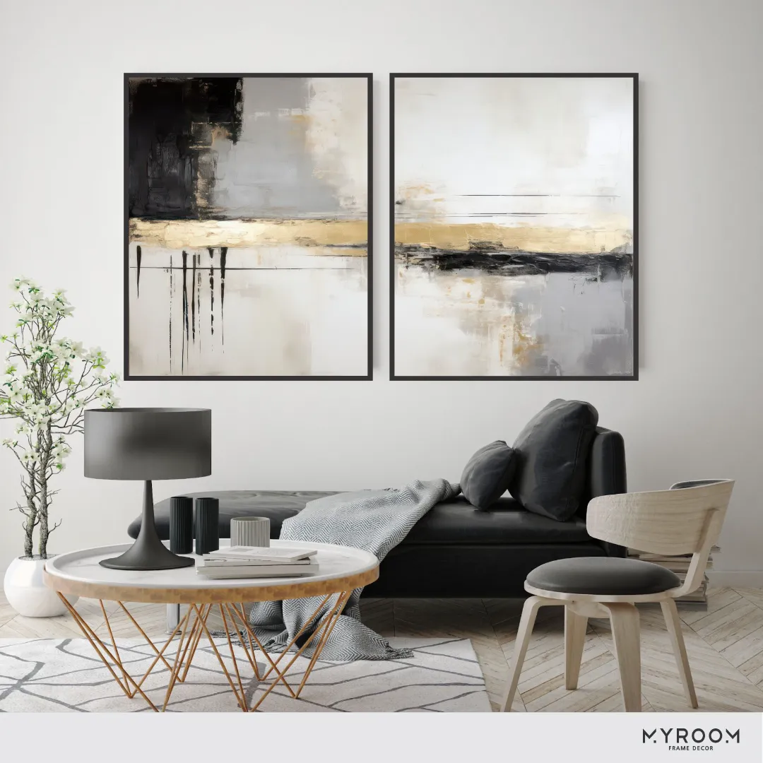 Quadro Pintura Dourada 3001