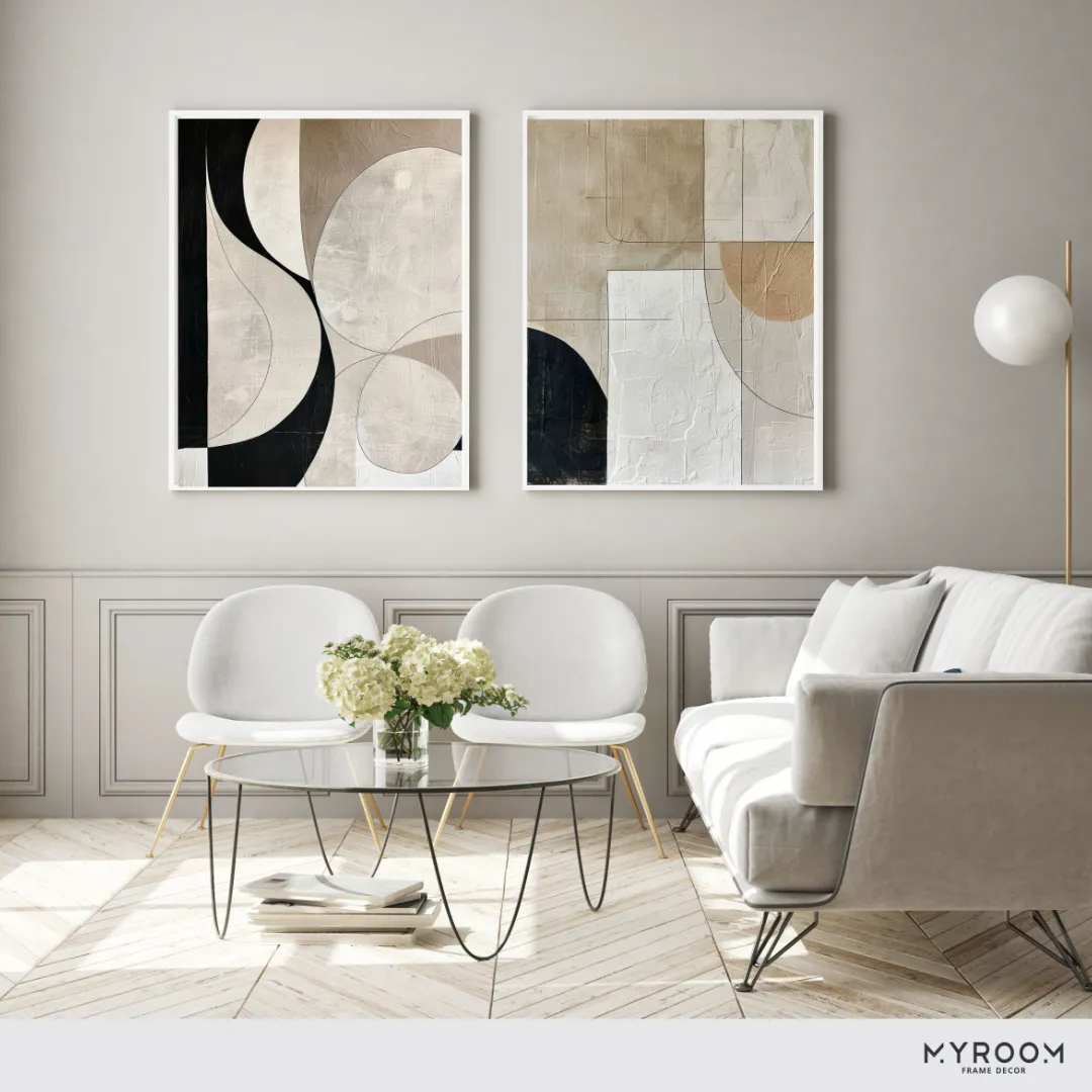 Quadro Abstrato nude 1009