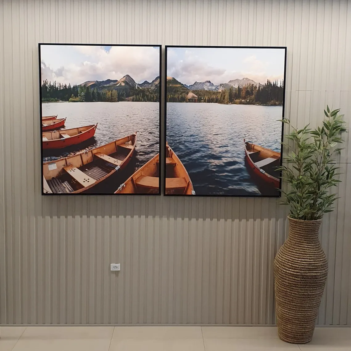 Quadro Barcos 02 - 80x100 cm