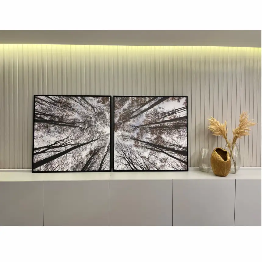 Quadro Árvores 02 - 80x80 cm